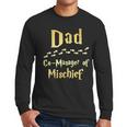 Magical Dad Manager Of Mischief Birthday Family Matching Men Long Sleeve T-Shirt
