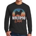 Maltipoo Dad Men Long Sleeve T-Shirt
