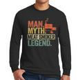 Man Myth Meat Smoker Legend Dad Grillfather BBQ Meat Smoking Men Long Sleeve T-Shirt Man Myth Meat Smoker Legend Dad Grillfather BBQ Meat Smoking Men Long Sleeve T-Shirt