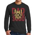 Marvel Iron Man Dad I Love You 3000 Text Fill Father's Day Small Men Long Sleeve T-Shirt Marvel Iron Man Dad I Love You 3000 Text Fill Father's Day Small Men Long Sleeve T-Shirt