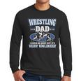 For Men Freestyle Wrestling Dad Men Long Sleeve T-Shirt