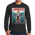 Merle Great Dane Jowls Paws Top Blue Eye Brown Dog Mom Dad For Men Women Girls Kids Men Long Sleeve T-Shirt