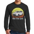 Mini Van Life Soccer Mom Dad Parent For Parents Men Long Sleeve T-Shirt