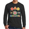 Mom And Dad Of The Birthday Girl Melon Family Matching Men Long Sleeve T-Shirt