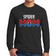 Mom And Dad Spider Family Matching Birthday Halloween Men Long Sleeve T-Shirt