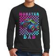 Monster Truck Dad Family Matching Shirt Truck Lovers Men Long Sleeve T-Shirt