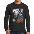 Monster Truck Dad Wheelie Cool Like Normal Dad Men Long Sleeve T-Shirt