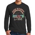 One Happy Dad First Birthday Camping Matching Family Party Men Long Sleeve T-Shirt