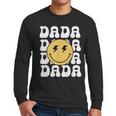 One Happy Family Birthday Matching Apparel Dada One Happy Dude Birthday Theme Family Matching Adult Child Short Sleeve Crew Neck Classic Fit Polyester 50 Cotton 50 Men Long Sleeve T-Shirt