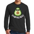 Papacado Avocado Dad Daddy Father's Day Men Long Sleeve T-Shirt
