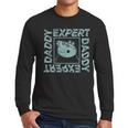 Peppa Pig Father's Day Expert Daddy Vintage Faded Box Logo Men Long Sleeve T-Shirt Peppa Pig Father's Day Expert Daddy Vintage Faded Box Logo Men Long Sleeve T-Shirt
