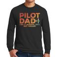 Pilot Dad Art For Men Father Aviation Airplane Pilot Men Long Sleeve T-Shirt Pilot Dad Art For Men Father Aviation Airplane Pilot Men Long Sleeve T-Shirt