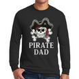 Pirate Father Pirate Dad Halloween Men Long Sleeve T-Shirt