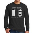 Plumber Hot Water Heater Plumbing Dad Joke Men Long Sleeve T-Shirt