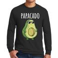 Pregnancy Announcement Shirts Men Dad Papacado Men Long Sleeve T-Shirt