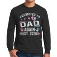 Promoted To Dad Again Est 2026 Vintage Dad Men Long Sleeve T-Shirt