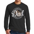 Promoted To Dad Est 2026 Stamp First Time Daddy To Be Men Long Sleeve T-Shirt