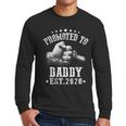Promoted To Daddy Est 2026 Soon To Be Daddy 2026 Men Long Sleeve T-Shirt