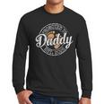 Promoted To Daddy Est 2026 Stamp First Time Dad To Be Men Long Sleeve T-Shirt