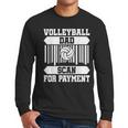Proud Volleyball Dad Father's Day Men Long Sleeve T-Shirt