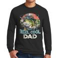 Reel Cool Dad Fishing Vintage Retro Father's Day Men Long Sleeve T-Shirt