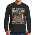 Retired Car Mechanic Tool Retirement Dad Grandpa Men Men Long Sleeve T-Shirt