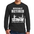 Retirement 2025 Retire Deer Hunting Retired For Dad Men Long Sleeve T-Shirt Retirement 2025 Retire Deer Hunting Retired For Dad Men Long Sleeve T-Shirt