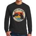 Retro Cat Dad Ever Cats Lovers For Men Women And Kids Men Long Sleeve T-Shirt