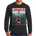 Rottie Rottweiler Jowls Burger Giant Tank Dog Mom Dad Men Long Sleeve T-Shirt