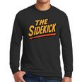 Sidekick Easy Halloween Matching Superhero Costume Dad Mom Men Long Sleeve T-Shirt