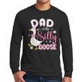 Silly Dad Goose Dad 1st Birthday Family Matching Party Men Long Sleeve T-Shirt