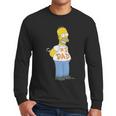 The Simpsons Homer Number 1 Dad Father's Day V2 Men Long Sleeve T-Shirt