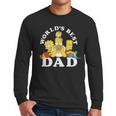 The Simpsons World's Best Dad Father's Day Group V2 Small Men Long Sleeve T-Shirt