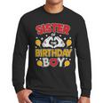 Sister Of The Birthday Boy Family Matching Dad Mom Men Long Sleeve T-Shirt