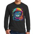 Space Cat Mom Cat Dad Men Women Kids Astronaut Space Men Long Sleeve T-Shirt Space Cat Mom Cat Dad Men Women Kids Astronaut Space Men Long Sleeve T-Shirt