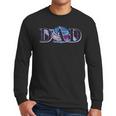 Space Dad Family Matching Mom Space Birthday Theme Party Men Long Sleeve T-Shirt Space Dad Family Matching Mom Space Birthday Theme Party Men Long Sleeve T-Shirt