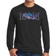Space Mom Family Matching Dad Space Birthday Theme Party Men Long Sleeve T-Shirt