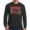 Spider Dad Spidey Birthday Family Matching Kid Daddy Spiders Men Long Sleeve T-Shirt