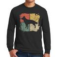 Square Retro German Shepherd Owner Dog Shepard Dad Mom Men Long Sleeve T-Shirt Square Retro German Shepherd Owner Dog Shepard Dad Mom Men Long Sleeve T-Shirt