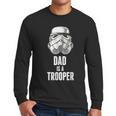 Star Wars Father's Day Stormtrooper Dad Is A Trooper Vintage Men Long Sleeve T-Shirt