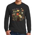 Tortie Cat Owner Flowers Tortie Cat Mom Tortie Cat Dad For Men Women Kids Men Long Sleeve T-Shirt