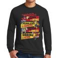 Transformers Father's Day Vintage Autobots Line Up Dad Is Men Long Sleeve T-Shirt
