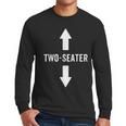 Two Seater Shirt For Men 2 Seater Dad Men Long Sleeve T-Shirt