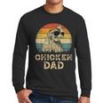 Vintage Chicken Dad Chicken Lovers Daddy Father's Day Men Long Sleeve T-Shirt Vintage Chicken Dad Chicken Lovers Daddy Father's Day Men Long Sleeve T-Shirt