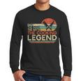 Vintage Cooking Dad The Man The Myth The Legend Chef Men Long Sleeve T-Shirt