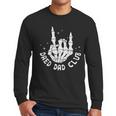Vintage Dead Dad Club Matching 2 Sides Fathers Day Men Long Sleeve T-Shirt