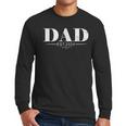 Vintage First Time Dad Est 2024 Promoted Father's Day Men Long Sleeve T-Shirt
