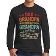 Vintage Great Grandpa For Fathers Day Dad Papa Grandpa Men Long Sleeve T-Shirt