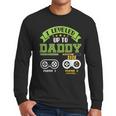 Vintage Leveling Up To Daddy 2026 Soon To Be Dad 2026 Men Long Sleeve T-Shirt