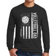 Vintage Volleyball Dad USA Flag Retro Fathers Day Daddy Papa Men Long Sleeve T-Shirt Vintage Volleyball Dad USA Flag Retro Fathers Day Daddy Papa Men Long Sleeve T-Shirt